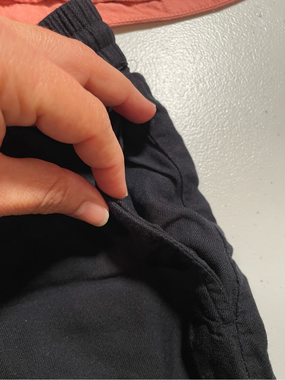 2 Pair of Salt Life Drawstring Shorts. Black/Peach. Size L. - Picture 7 of 15